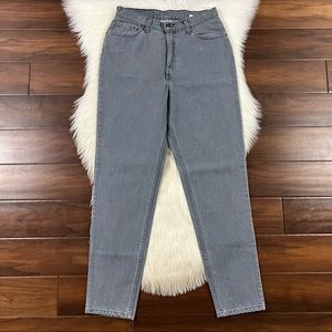Vintage Levi's 512 Size 13 / 29‎ / 30 Gray Tapered Leg Denim Jeans